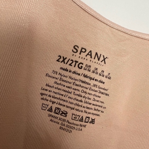 Spanx Power Conceal-Her Open-Bust Cami 2X - Picture 5 of 6